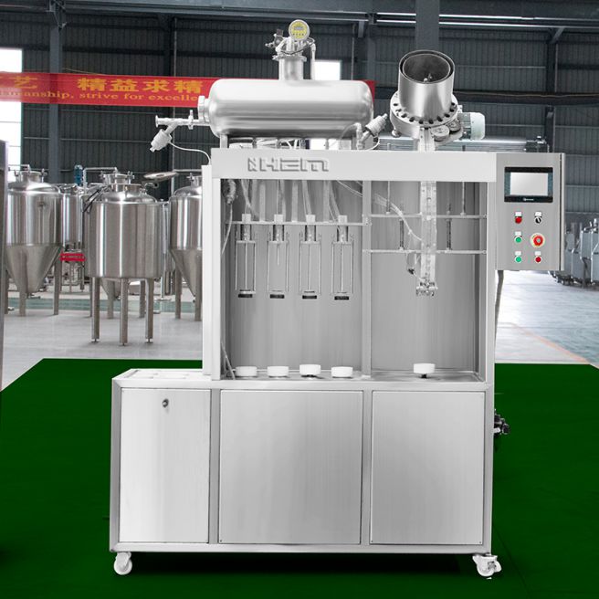 360BPM(6BPM) SemiAutomatic Beer Bottling Machine