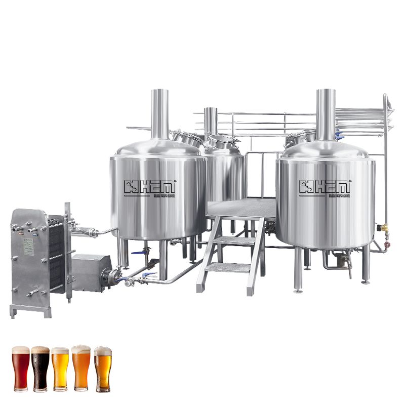 1000L 4 Vessel Beer Brewing Equipment