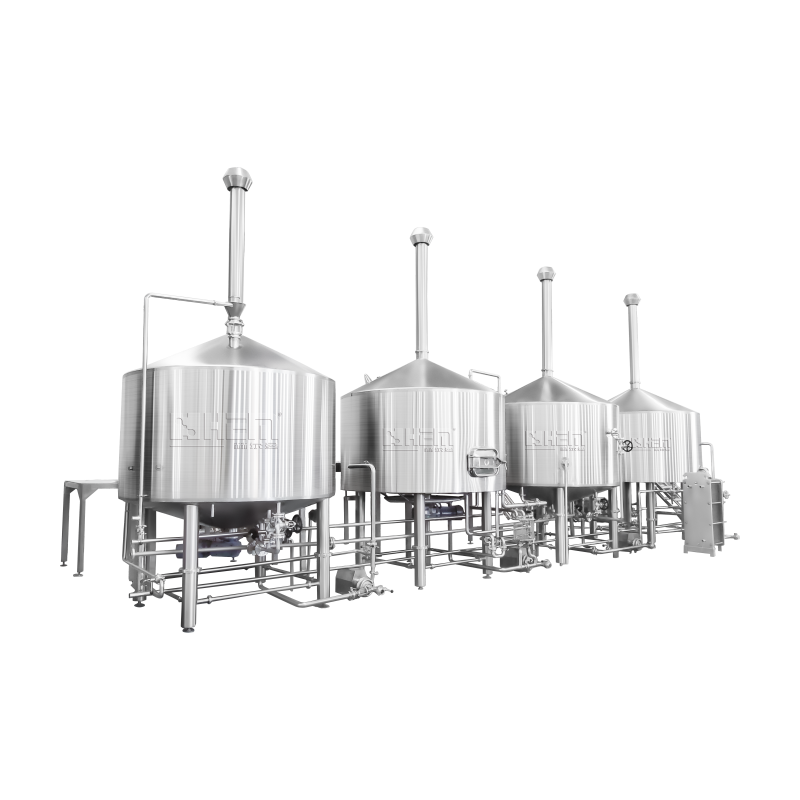 2500L 4 Vessel Beer Brewing Equipment