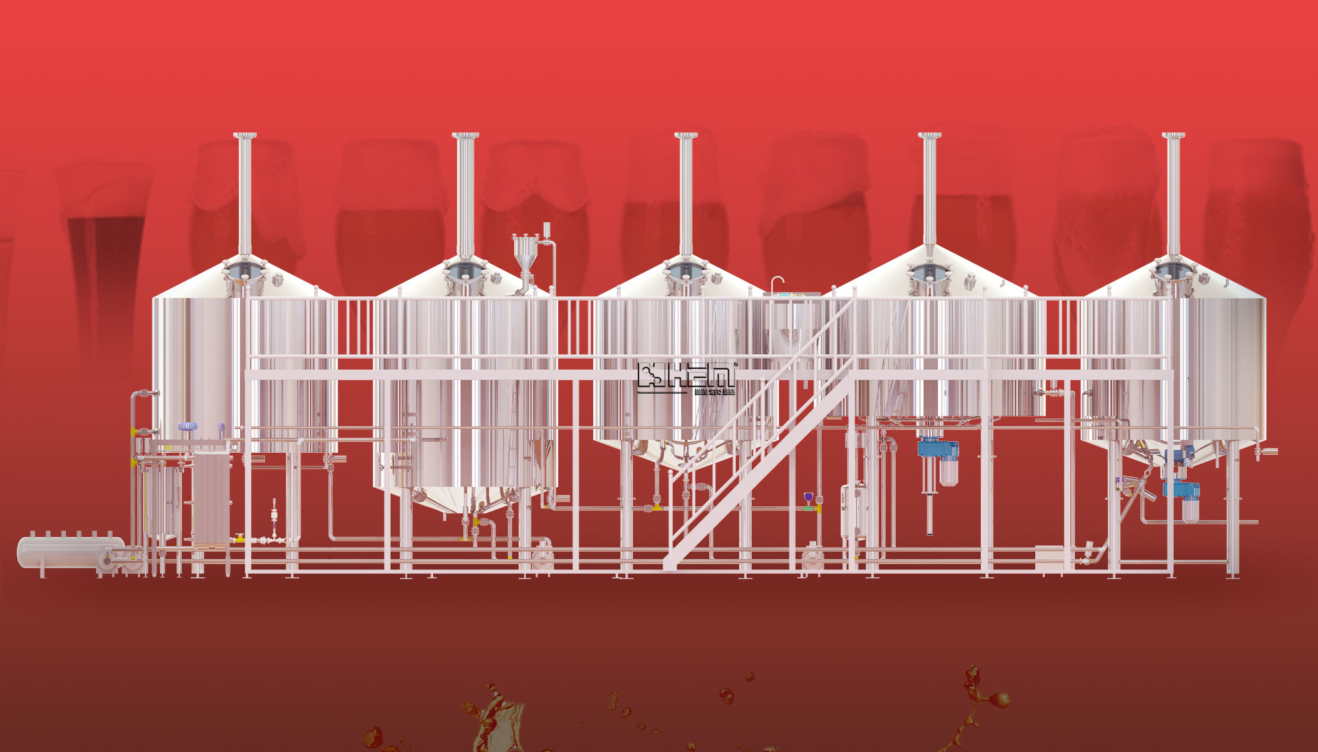5000L Brewery Equipment