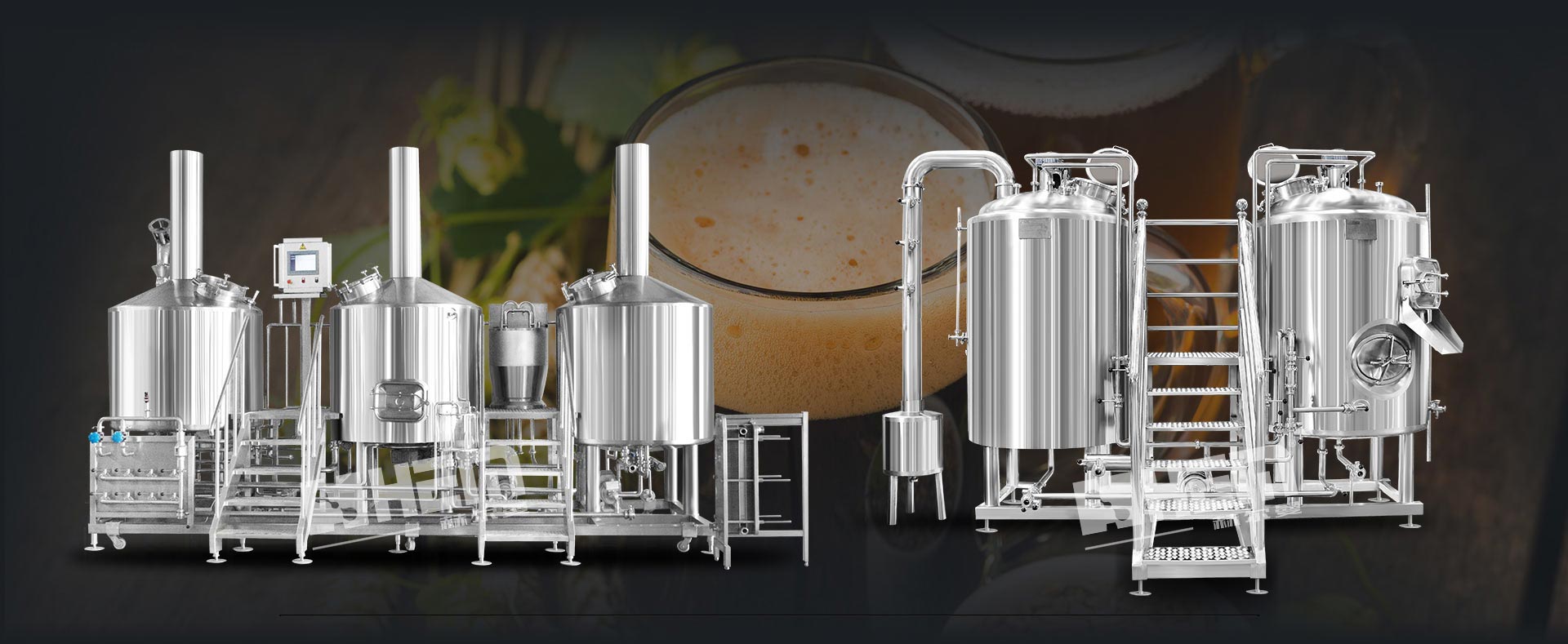 1000L 1500L Brewery System